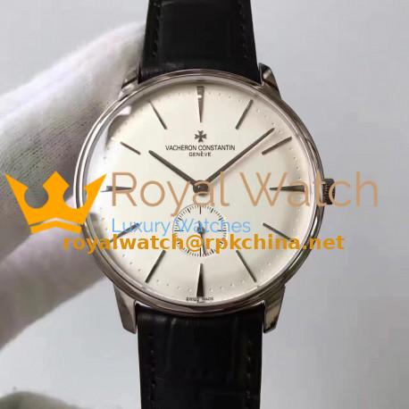 Replica Vacheron Constantin Patrimony 1110U/000G-B086 N Stainless Steel White Dial Swiss 4400AS