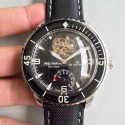 Replica Blancpain Fifty Fathoms Tourbillon 5025-1530-52A ZF Stainless Steel Black Dial Swiss 25A