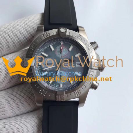 Replica Breitling Avenger II USA Military Limited Edition M13371BU N Stainless Steel Mother Of Pearl Dial Swiss 7750