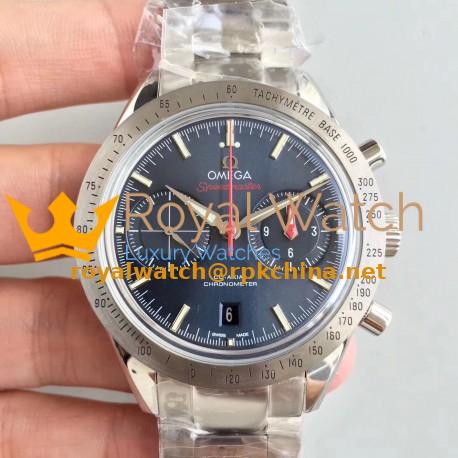Replica Omega Speedmaster '57 Co-Axial Chronograph 41.5MM 331.10.42.51.03.001 OM Stainless Steel Blue Dial Swiss 9300