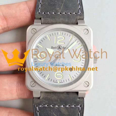 Replica Bell & Ross BR 03-92 Horolum Limited Edition BR Stainless Steel Grey Dial M9015