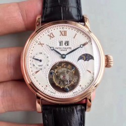 Grand Complication Tourbillon Noob Factory RG White Dial Swiss Tourbillon