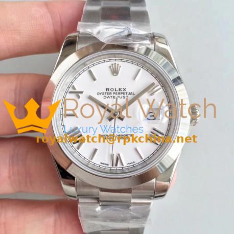 Replica Rolex Datejust II 126300 41MM N Stainless Steel Mother Of Pearl Dial Swiss 3235