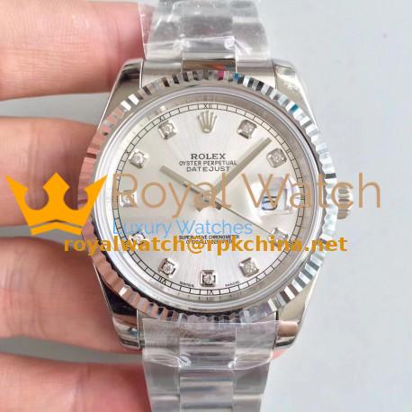 Replica Rolex Datejust II 126334 41MM N Stainless Steel Silver Dial Swiss 3235