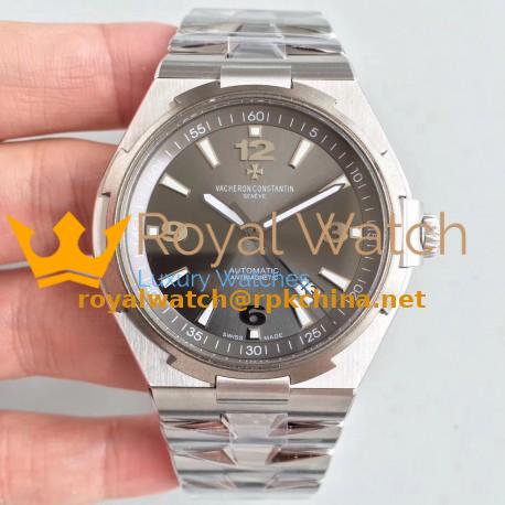 Replica Vacheron Constantin Overseas 47040 JJ Stainless Steel Rhodium Dial M9015