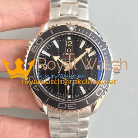 Replica Omega Seamaster Planet Ocean 600M 45.5MM Skyfall 007 OM Stainless Steel Black Dial Swiss 8501