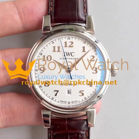 Replica IWC Da Vinci Automatic IW356601 TW Stainless Steel White Dial Swiss 2892