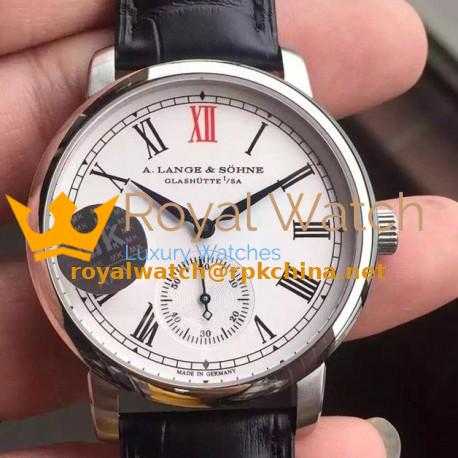 Replica A. Lange & Sohne Saxonia Stainless Steel White Dial Roman Markers Swiss L091