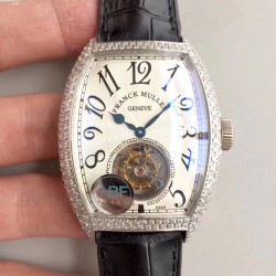 Cintree Curvex Imperial Tourbillon 8880 T ABF SS & Diamonds White Dial Swiss Tourbillon