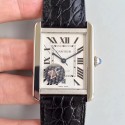 Replica Cartier Tank Solo XL Automatic W5200027 ZF Stainless Steel White Dial M9015