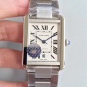 Replica Cartier Tank Solo XL Automatic W5200028 ZF Stainless Steel White Dial M9015