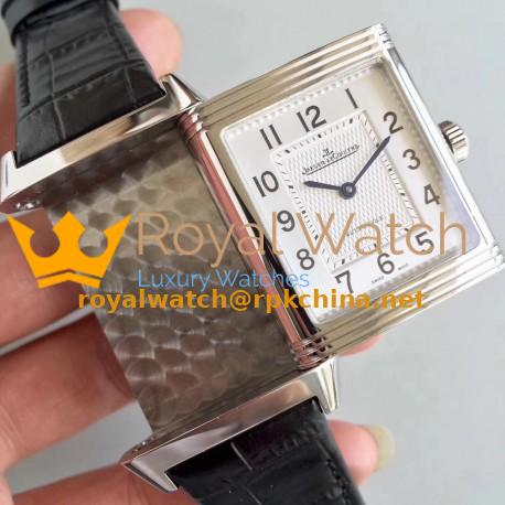 Replica Jaeger-LeCoultre Grande Reverso 986 N Stainless Steel Silver Dial Swiss JLC 986