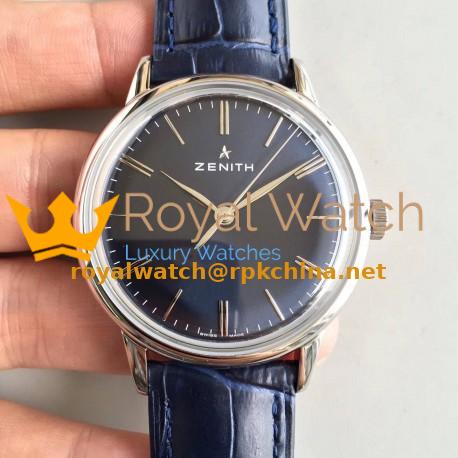 Replica Zenith Elite 6150 150TH Anniversary 03.2272.6150/51.C700 ND Stainless Steel Blue Dial Swiss Elite 6150