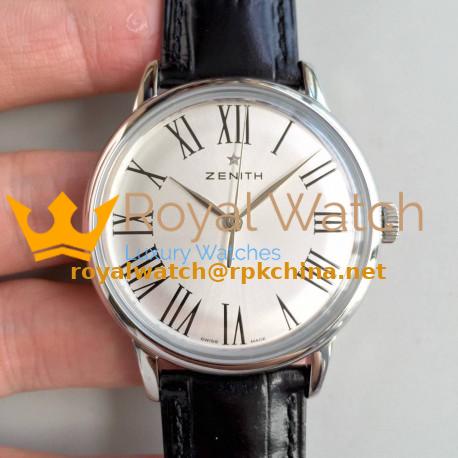 Replica Zenith Elite 6150 150TH Anniversary 03.2270.6150/01.C493 ND Stainless Steel Silver Dial Swiss Elite 6150