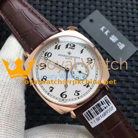 Replica Vacheron Constantin Historiques American 1921 82035/000R-9359 KK Stainless Steel White Dial Swiss 4400