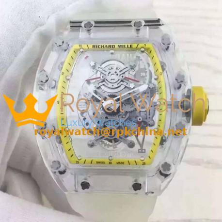 Replica Richard Mille RM056-01 Limtied Edition Yellow Dial M9015