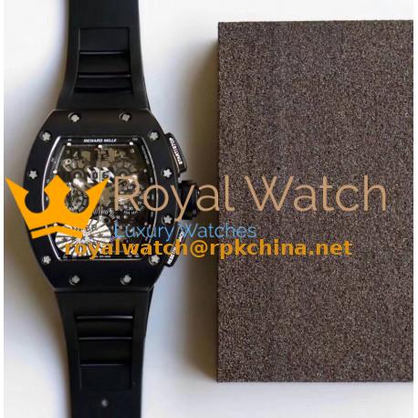 Replica Richard Mille RM011 Felipe Massa Chronograph Limited Edition KV Ceramic Skeleton Dial Swiss 7750