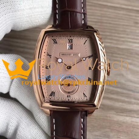 Replica Breguet Heritage Big Date 5480BR/12/996 N Rose Gold Rose Gold Dial Swiss 2824-2
