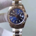 Replica Rolex Datejust II 116334 2018 41MM EW Stainless Steel Blue Dial Swiss 3136
