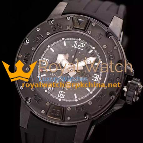 Replica Richard Mille RM028 PVD Black Dial Swiss 7751