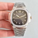 Replica Patek Philippe Nautilus Ladies 7118/1A-011 PF Stainless Steel Anthracite Dial Swiss 324 S C