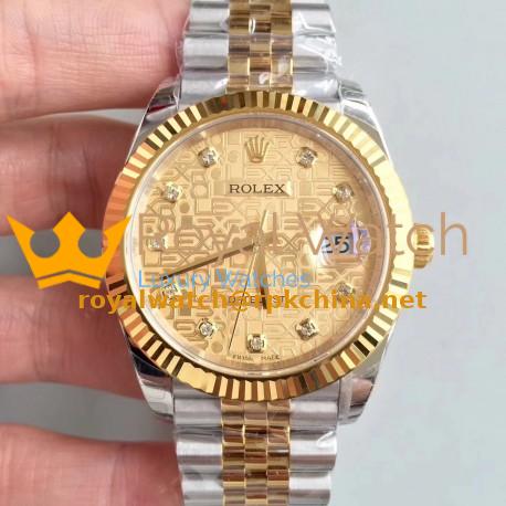 Replica Rolex Datejust 41 126333 41MM EW Stainless Steel & Yellow Gold Rolex Dial Swiss 3235