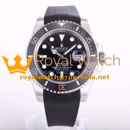 Replica Rolex Submariner Date 116610LN OR Stainless Steel Black Dial Swiss 2836-2