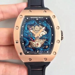 RM57-01 Jackie Chan RG Blue Dial M9015