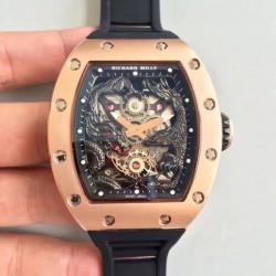 RM57-01 Jackie Chan RG Black Dial Dial M9015