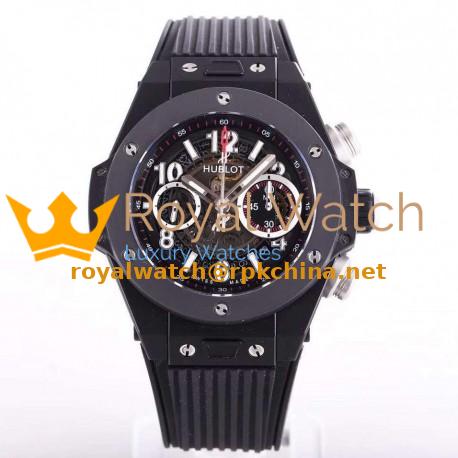 Replica Hublot Big Bang Unico Black Magic 411.CI.1170.RX N Ceramic Skeleton Dial Swiss HUB1242