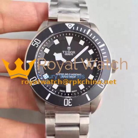 Replica Tudor Pelagos 25500TN ZF Titanium Black Dial Swiss 2824
