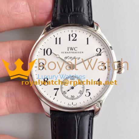 Replica IWC Portugieser F.A Jones Limited Edition IW544203 GS Stainless Steel White Dial Swiss 98290