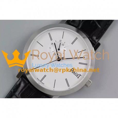 Replica Piaget Altiplano Stainless Steel White Dial M9015