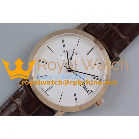 Replica Piaget Altiplano Rose Gold White Dial M9015