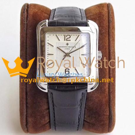 Replica Vacheron Constantin Historiques Toledo 1951 86300 GS Stainless Steel White Dial M9015