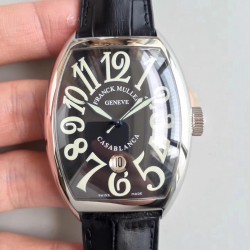 Casablanca Date 8880 C DT TWF SS Black Dial Swiss 2824