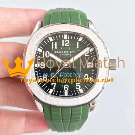 Replica Patek Philippe Aquanaut Jumbo 5167A MP Stainless Steel Green Dial Swiss 324SC