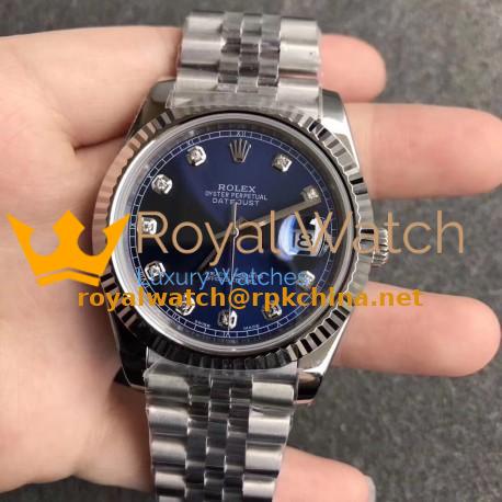 Replica Rolex Datejust II 126334 41MM N Stainless Steel Blue Dial Swiss 3235