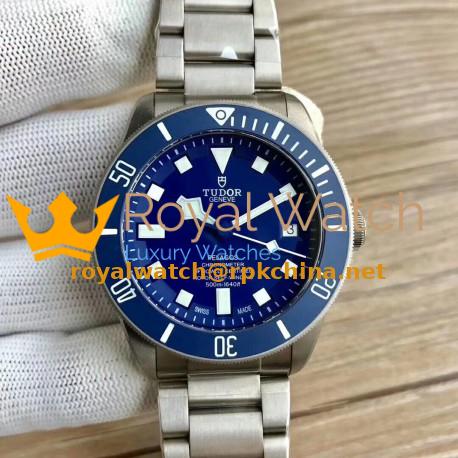 Replica Tudor Pelagos 25600TN XF V3 Titanium Blue Dial Swiss 5612