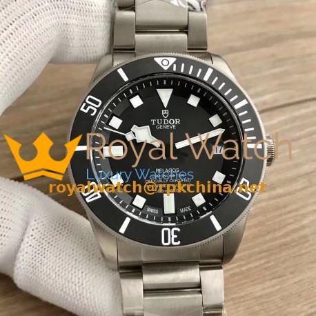 Replica Tudor Pelagos 25600TN XF V3 Titanium Black Dial Swiss 5612