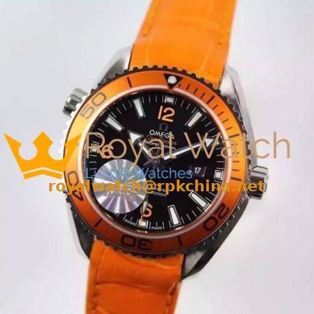 Replica Omega Planet Ocean Professional Lady 37MM Stainless Steel Black Dial Swiss Movement 8520
