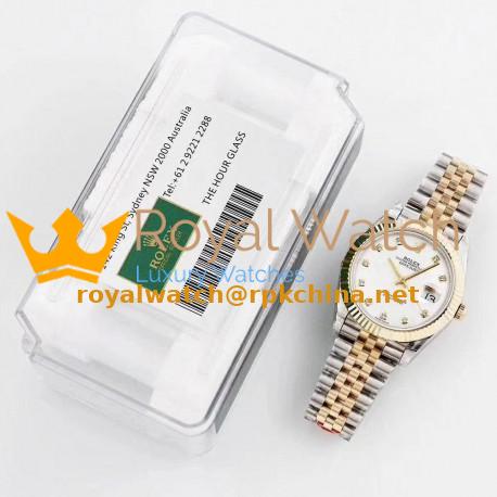 Replica Rolex Datejust II 116333 41MM GM Stainless Steel & Yellow Gold Mother Of Pearl Dial Swiss 3235