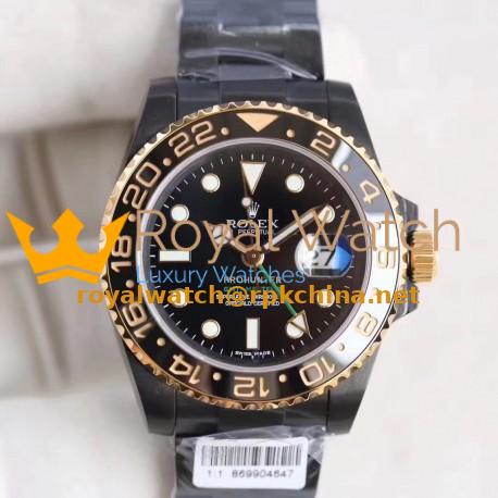 Replica Rolex GMT-Master II Prohunter 116713LN BP PVD Black Dial Swiss 2836-2