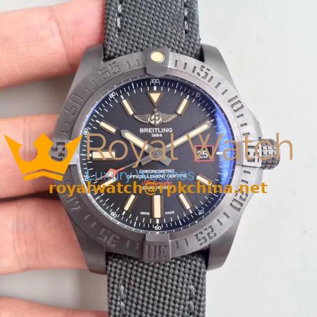 Replica Breitling Avenger Blackbird 44 V1731110/BD74/109W/M20BASA.1 ZF Titanium Black Dial Swiss 2824-2