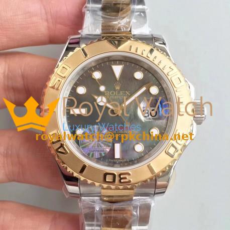 Replica Rolex Yacht-Master 40 116622 JF Stainless Steel & Yellow Gold Anthracite Dial Swiss 2836-2