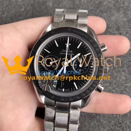 Replica Omega Speedmaster Moonwatch Co-Axial Chronograph 44.25MM 311.30.44.51.01.002 OM V2 Stainless Steel Black Dial Swiss 9300