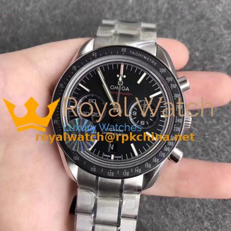 Replica Omega Speedmaster Moonwatch Co-Axial Chronograph 44.25MM 311.30.44.51.01.002 OM V2 Stainless Steel Black Dial Swiss 9300