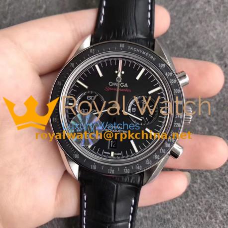 Replica Omega Speedmaster Moonwatch Co-Axial Chronograph 44.25MM 311.33.44.51.01.001 OM V2 Stainless Steel Black Dial Swiss 9300