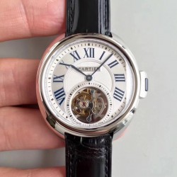 Ballon Bleu Flying Tourbillon HPI00716 39mm TF SS White Dial Swiss 9452MC