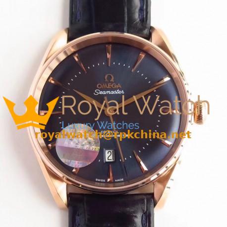 Replica Omega Seamaster Edizione Venezia 511.53.40.20.02.001 ZZ Rose Gold Blue Dial Swiss 8801